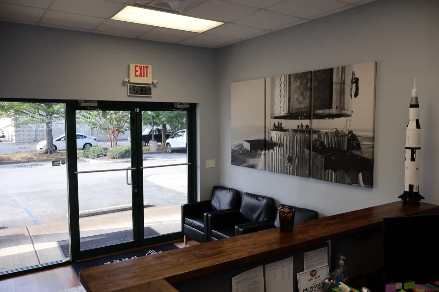 nGenius Prep office — reception